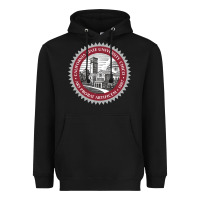 Black csu chico seal Heavyweight Hoodie - linhVisuals
