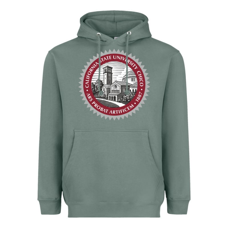 Csu Chico Seal Heavyweight Hoodie by linhVisuals | Teevron