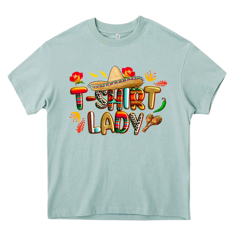 Cinco De Mayo Lady Heavy Core Tee by CowGirlArtShop | Teevron