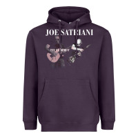 Plum joe satriani guitar Heavyweight Hoodie - linhVisuals