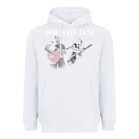 White joe satriani guitar Heavyweight Hoodie - linhVisuals