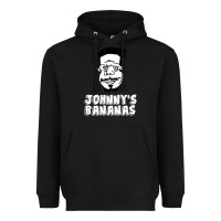 Black johnny's bananas Heavyweight Hoodie - linhVisuals