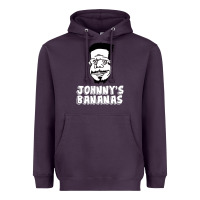 Plum johnny's bananas Heavyweight Hoodie - linhVisuals