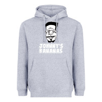 Heather Grey johnny's bananas Heavyweight Hoodie - linhVisuals