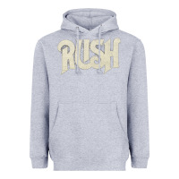 Heather Grey Rush Classic Heavyweight Hoodie - linhVisuals