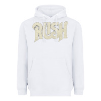White Rush Classic Heavyweight Hoodie - linhVisuals
