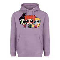 Lavender power puff girls Heavyweight Hoodie - linhVisuals