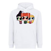White power puff girls Heavyweight Hoodie - linhVisuals