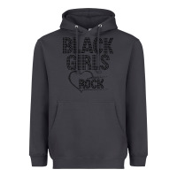 Smoke black girls rock Heavyweight Hoodie - linhVisuals