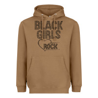 Toasted Coconut black girls rock Heavyweight Hoodie - linhVisuals