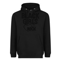 Black black girls rock Heavyweight Hoodie - linhVisuals