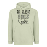Matcha black girls rock Heavyweight Hoodie - linhVisuals