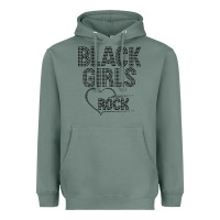 Sage black girls rock Heavyweight Hoodie - linhVisuals