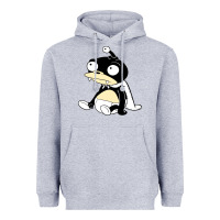 Heather Grey nibbler  futurama Heavyweight Hoodie - linhVisuals