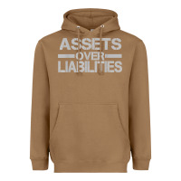Toasted Coconut assets over liabilities mens t shirt Heavyweight Hoodie - linhVisuals