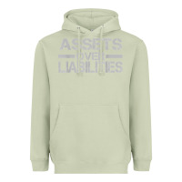 Matcha assets over liabilities mens t shirt Heavyweight Hoodie - linhVisuals