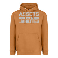 Meerkat assets over liabilities mens t shirt Heavyweight Hoodie - linhVisuals
