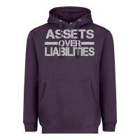 Plum assets over liabilities mens t shirt Heavyweight Hoodie - linhVisuals