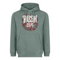 Sage Rush 1974 Heavyweight Hoodie - linhVisuals