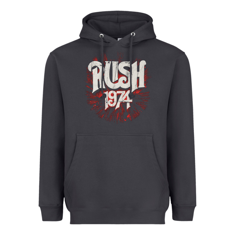 Rush 1974 Heavyweight Hoodie by linhVisuals | Teevron