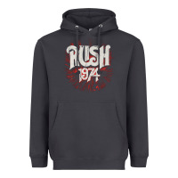 Smoke Rush 1974 Heavyweight Hoodie - linhVisuals