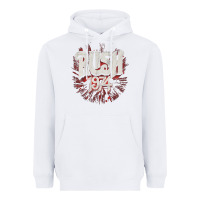 White Rush 1974 Heavyweight Hoodie - linhVisuals