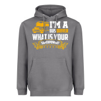 Storm i'm a bus driver what is your superpower driving school bus t shirt Heavyweight Hoodie - linhVisuals