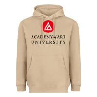Mushroom academy of art, college design Heavyweight Hoodie - linhVisuals