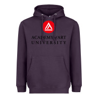 Plum academy of art, college design Heavyweight Hoodie - linhVisuals