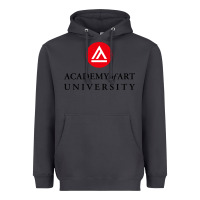 Smoke academy of art, college design Heavyweight Hoodie - linhVisuals