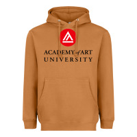 Meerkat academy of art, college design Heavyweight Hoodie - linhVisuals