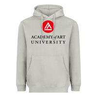 Moon Dust academy of art, college design Heavyweight Hoodie - linhVisuals