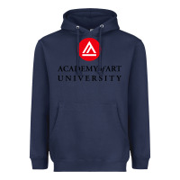 Navy academy of art, college design Heavyweight Hoodie - linhVisuals