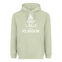 Matcha keep calm and klingon Heavyweight Hoodie - linhVisuals