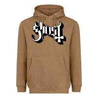 Toasted Coconut ghost Heavyweight Hoodie - linhVisuals