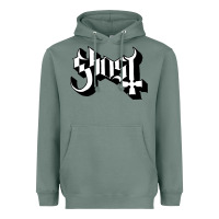 Sage ghost Heavyweight Hoodie - linhVisuals