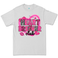 Dove Grey Heart breaker club Valentine's Day Premium Tee - HowdyJamesFarm