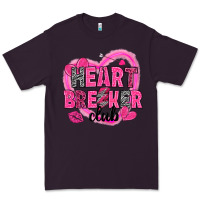 Plum Heart breaker club Valentine's Day Premium Tee - HowdyJamesFarm