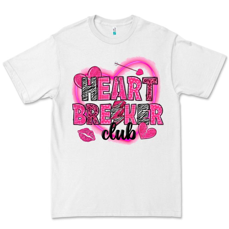 Heart Breaker Club Valentine's Day Premium Tee by HowdyJamesFarm | Teevron