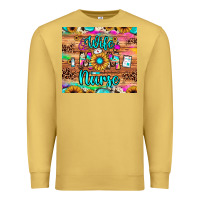 Antique Gold wife mom nurse Premium Sweatshirt - JahusDesignShop