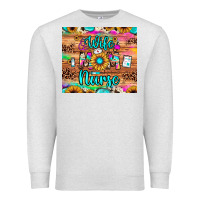 Oatmeal Heather wife mom nurse Premium Sweatshirt - JahusDesignShop