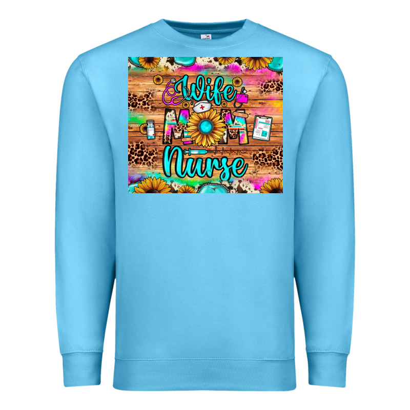 Wife Mom Nurse Premium Sweatshirt by JahusDesignShop | Teevron
