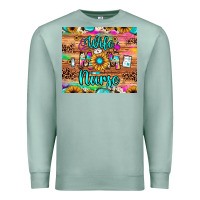 Seafoam wife mom nurse Premium Sweatshirt - JahusDesignShop