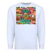 White wife mom nurse Premium Sweatshirt - JahusDesignShop