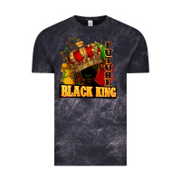 Cloud Black Future black king Vintage Tee - FaDigitalArtStudio