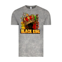 Cloud Rock Future black king Vintage Tee - FaDigitalArtStudio