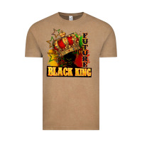 Vintage Coffee Future black king Vintage Tee - FaDigitalArtStudio