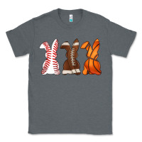 Charcoal Heather western easter support bunny Classic Tee - Artiststas