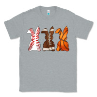 Heather Grey western easter support bunny Classic Tee - Artiststas