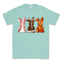 Seafoam western easter support bunny Classic Tee - Artiststas